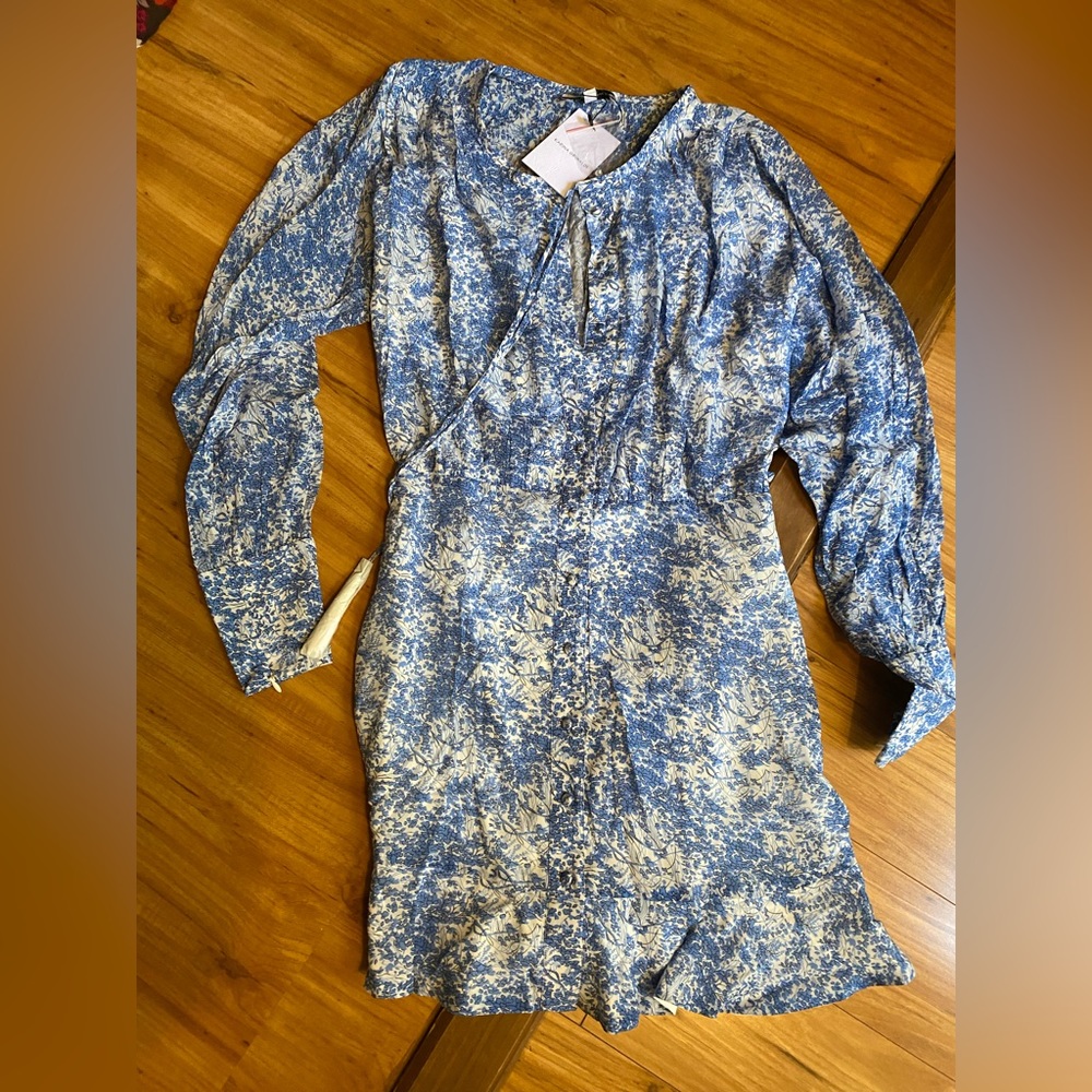 Karina Grimaldi boho mini dress size S